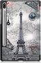 3-Vouw sleepcover hoes - Geschikt voor Samsung Galaxy Tab S6 - Eiffeltoren