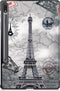 3-Vouw sleepcover hoes - Geschikt voor Samsung Galaxy Tab S7 Plus / Tab S8 Plus - Eiffeltoren