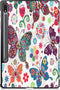 3-Vouw sleepcover hoes - Geschikt voor Samsung Galaxy Tab S7 Plus / Tab S8 Plus - Vlinders