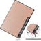 3-Vouw sleepcover hoes - Geschikt voor Samsung Galaxy Tab S7 Plus / Tab S8 Plus - Rose Goud
