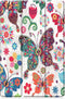 3-Vouw sleepcover hoes - Geschikt voor Samsung Galaxy Tab S7 Plus / Tab S8 Plus - Vlinders
