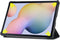 3-Vouw sleepcover hoes - Geschikt voor Samsung Galaxy Tab S7 / Tab S8 - Don't Touch