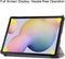 3-Vouw sleepcover hoes - Geschikt voor Samsung Galaxy Tab S7 / Tab S8 - Blokken