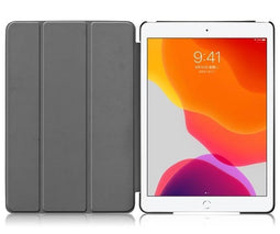 3-Vouw sleepcover hoes - iPad 10.2 inch (2019/2020/2021) - Grijs