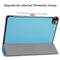 3-Vouw sleepcover hoes - iPad Pro 11 inch (2020) - Lichtblauw