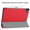 3-Vouw sleepcover hoes - iPad Pro 12.9 inch (2020) - Rood