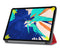 3-Vouw sleepcover hoes - iPad Pro 12.9 inch (2020) - Rood