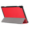 3-Vouw sleepcover hoes - Lenovo Tab P10 - Rood