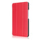 3-Vouw stand flip hoes Lenovo Tab 4 8 Plus rood