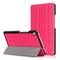 3-Vouw stand flip hoes Lenovo Tab 4 8 Plus roze