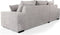 3 zits bank CL links, stof RIB, RIB311 grijs