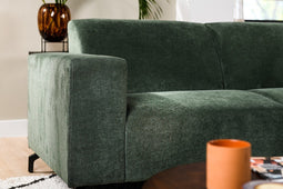 3 zits hoek rechts, stof Colton, K156 groen