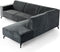 3 zits hoek rechts, stof Colton, K230 antraciet