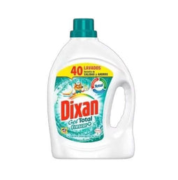 Dixan Gel Total Frescor+ - Vloeibaar Wasmiddel - 2,48L - 40 Wasbeurten (1 fles)