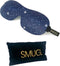 SMUG 3D Slaapmasker met Opbergzakje - 100% Verduisterend - Ergonomisch Oogmasker - Night Sky Print