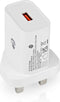 Nedis WCQC302AWTUK - USB-wandlader - Quick Charge 3.0 - Wit