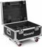 BeamZ FCC9 - Flightcase voor 8 stuks BBP9 serie uplights - Oplaadfunctie - Zwart