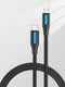 Vention COVBG USB-kabel USB 2.0 1,5 m Micro-USB B USB C Zwart