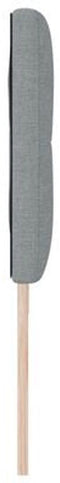 vidaXL - Hoofdbord - met - Knopen - Lichtgrijs - 180 - cm - Stof