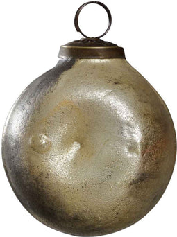 PTMD Steffi Kerstbal - H7 x Ø7 cm - Glas - Goud