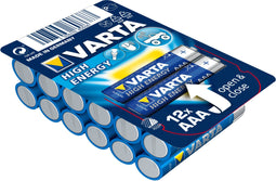 Varta BV-HE 12 AAA - Alkaline batterijen - Longlife Power - Blauw (12 stuks)