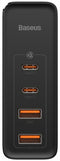 Baseus CCGAN2P-L01 - 4-poorts Snellader 100W - Zwart