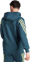 adidas Future Icons - Ritshoodie - Zachte katoen - Turquoise - XL
