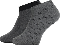 Calvin Klein - Eduardo - Heren Sneakersokken - Maat 43-46 (2 paar)