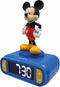 Mickey Mouse 3D Wekker met nachtlampje en geluiden