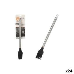Keukenborstel MasterChef Siliconen Roestvrij staal 31 cm (24 Stuks)