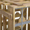 Flessenrek Alexandra House Living Natuurlijk Sparrenhout 32 x 43 x 33 cm 9 flesjes Doos