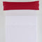 Kussensloop Alexandra House Living Bordeaux 45 x 110 cm