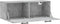 vidaXL - Wandkast - 100x36,5x35 - cm - bewerkt - hout - betongrijs