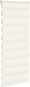 vidaXL - Zebra - Blind - 60x150 - cm - stofbreedte - 55,9 - cm - polyester - marmerbeige