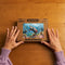 UNIDRAGON Houten Puzzel Voor Volwassenen Woosaic - Glinsterende Schildpad - 1000 stukjes - 60x44 cm