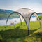 Coleman Event Shelter L - Partytent 3.65 x 3.65 m - 100% waterdicht - UVGuard SPF 50 - Groen/grijs