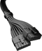 be quiet! 12VHPWR - PCIe Adapter Kabel - 0,6 m - Zwart