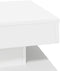 vidaXL - Salontafel - 360 - graden - draaibaar - 50x50x34,5 - cm - wit