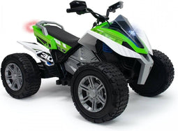 Injusa Elektrische Kinderquad Rage 24v Groen/wit