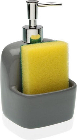 Zeepdispenser Keramisch Grijs