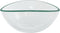 vidaXL - Wasbak - 54,5x35x15,5 - cm - gehard - glas - wit