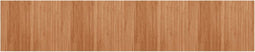 vidaXL - Vloerkleed - rechthoekig - 80x400 - cm - bamboe - naturel