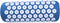 Confibel Acupressure Mat en Kussen - Spijkermat + Kussen Set + Triggerpoint Bal - Massage & Ontspanning - 65x40 cm - Blauw