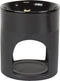 Scentchips® Duo Matt - Waxbrander - Geurbrander - Amberblokjes Brander - Oliebrander - Wax Melts Brander - Aromabrander - Ook Geschikt Voor Essentiële Oliën - Geurolie - Waxmelts - Mat Chique Zwart