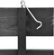 vidaXL - Containerberging - dubbel - 140x75x121 - cm - geverfd - grenenhout