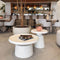 Kick bijzettafel Elio - Wit