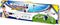 CB TOYS Opvouwbaar doel met 1 bal - 1 handmatige opblaasinrichting - 4 pinnen en 1 net (90 x 59 x 59 cm) -