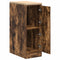 vidaXL - Garagekast - 30x51x85 - cm - massief - grenenhout - gerookt - eiken