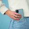 iMoshion Hoesje Geschikt voor Samsung Galaxy S21 FE Hoesje Met Pasjeshouder - iMoshion Luxe Bookcase - Lichtblauw