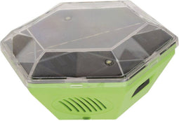 Gardigo Solar 360° Vogelverschrikker Functies: Meerdere frequenties, LED-lamp Werkingssfeer 150 m² 1 stuk(s)